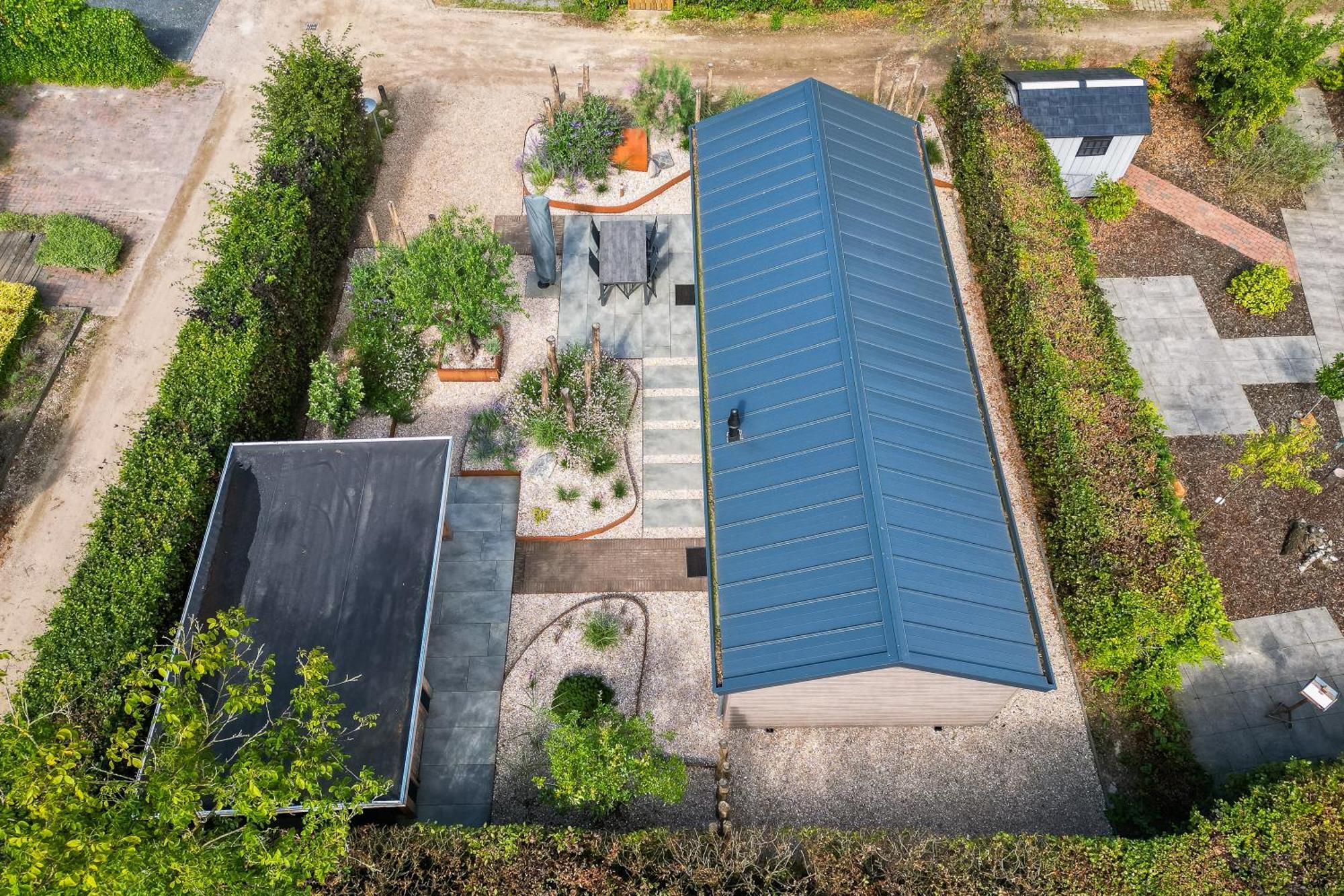 Modern Ingericht Chalet Op Groen Park Op De Veluwe Epe Kültér fotó